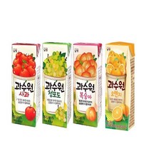 과수원 과일주스 오렌지 190ml, 24개