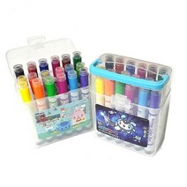 꼬마또래 스탬프 컬러펜 12색, 꼬마또래 12색 스탬프컬러팬 (핑