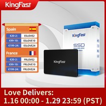 외장 솔리드 스테이트 드라이브KingFast-SSD 하드 드라이브 512GB SATA HD SSD 인치 노트북 데스크탑용 내, 07 1TB