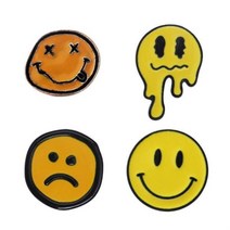 금속뱃지 브러찌 가방 옷핀 브로치 스마일브로치 스마일 뱃찌 벳지 878EA