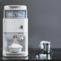 눈꽃빙수기 업소용눈꽃빙수기계 카페 업소용, 스무디 컵, 2.3L두께 조절이 가능