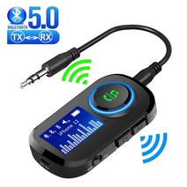 fm 트랜스미터 bluetooth fm트랜스미터 무선 블루투스 5.0 오디오 수신기 2, 없음