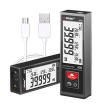 레이저레벨기 레이저 측정기 수평계60M USB Charger Digital Laser Distance Meter Range Finder Meas전동i, [03] 60m