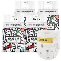 OLOLA 지비지 밴드형 기저귀 유아용 대형 4단계(9~14kg), 160매