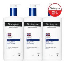 뉴트로지나 데일리 바디 로션 꽃향, 450ml, 3개