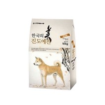 천하제일사료 진도예찬 진돗개 강아지 애견 사료 10kg