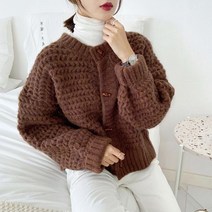 가디건 자켓 여성 재킷 JACKET 코디 코튼 빅사이즈 원피스위에입는 검정 5xl 120 니트 쟈켓 잠바