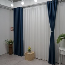 [휴인] 녹턴 암막 커튼 커텐 주문 맞춤제작 거실 창문 자체제작 국내생산 햇빛 창문 가리개 아일렛 핀