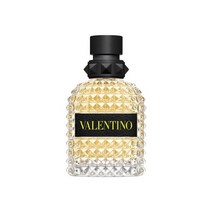 발렌티노 뷰티 향수 우오모 본 인 로마 옐로우 오 드 뚜왈렛, 100ml