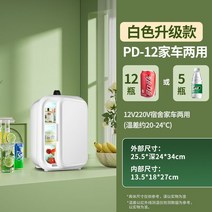 저온저장고가격 Sast 미니 냉장고 미니 냉동고 자동차 집 기숙사 모유 사무실 학생 소형 냉동고, N.PD-12 /업그레이드/펄 화이트/