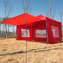 베이직3x4.5 캐노피천막 캠핑천막 감성천막 포장마차 야외천막 접이식천막, B천막 3X4.5 블루