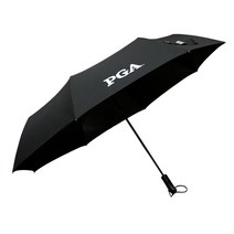 PGA피지에이 PGA 골프 무지 70 3단 자동우산 블랙 1개