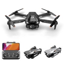 Z908 PRO 4K 듀얼카메라 충돌방지센서 접이식 입문용 드론, 2개, 숫자와 알파벳, 그레이