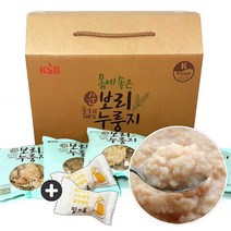 주전부리몰 몸에좋은 순보리누룽지 선물용(20봉) 1박스(+밀크츄2개 포함), 60g, 20봉