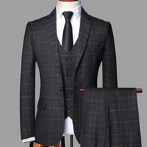 개화기남자정장 남자졸업사진정장 s-5xl (정장 + 조끼 + 바지) 투 버튼