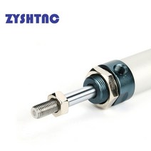 유압리프트 MAL 시리즈 미니 공압 실린더 16/20/25/32mm 보어 25-300mm 스트로크 복동 알루미늄 합금 에어, 05 125mm stroke_05 40mm Bore