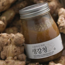서산 생강청 생강라떼 수제 진저 400g, 400g1병(포장O)