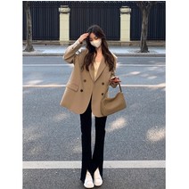 FANSYLI 여성봄가을신상정장코트직업정장세트230210F878호