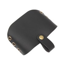 오토바이 페달 기어 시프트 구두 부츠 수호자 패드 가죽 쉬프터 양말 커버 가드 레이싱 자전거 유니버설, Black