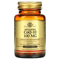 솔가/ 메가소브 CoQ-10 60mg 소프트젤 120정, 60개, 100 mg
