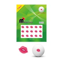 머리올리기 선물 골프공 분실방지 스티커 마킹 표시 그림 티샷 멀리건