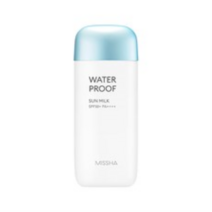 미샤 올 어라운드 세이프 블록 워터프루프 선 밀크 SPF50+ PA++++, 4개, 70ml