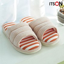 잇츠온 마카롱 슬리퍼 쿠션감 좋은 실내화, 오렌지
