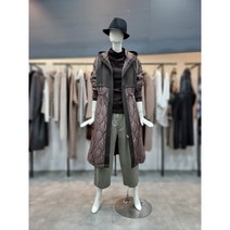데무 웨이브 퀄팅 패딩 코트(MP2210653)