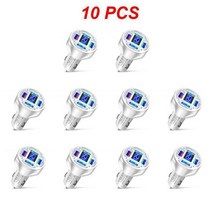 USB 차량용 고속 충전 3.0 휴대폰 어댑터 포트 1 ~ 10 개 66W 아이폰 14 13 mi 용, 05 White 10pcs