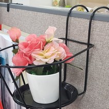 베란다 파티션 꾸미기 철 화분걸이 철제 화분걸이, 제품선택, 기본형 - 소