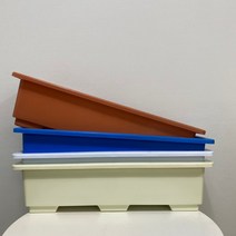 루아데코 초화박스 텃밭화분 모종심기 플라스틱 옥상 아파트 실내 베란다 텃밭상자, 파랑