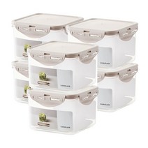 락앤락 스테커블 정사각 860ml 2P, 3개