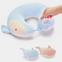 케이모던스 마메인형 변신목베개 비즈쿠션 여행용 기내용 차량용목쿠션 캐릭터인형