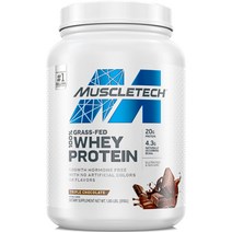 머슬테크 목초 사육 유청 단백질 트리플 초콜릿 맛, 816g, 1개