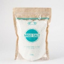 미고 신안 간수뺀 천일염 알칼리 미네랄 굵은소금 꽃소금 500g, 1개