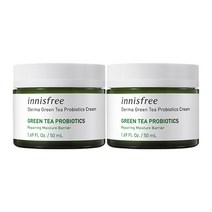 이니스프리 더마포뮬러 그린티 프로바이오틱스 크림, 50ml, 2개