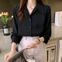 스트릿살롱 더블 카라 셔츠