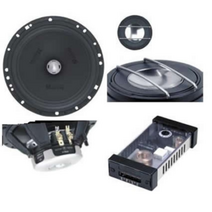 저먼 마에스트로 SV 6509 2way 컴포넌트 스피커 1 쌍 조 독일 동축 앰프 우퍼 자동차 오디오 튜닝 DIY 교체, 기본