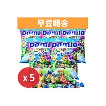 초콜릿 칩 쿠키 과자 (12g X 12개입) 144g x 3개/몽쉘, 담라 사워 소프트 캔디 1kg x 5