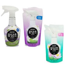 YB[미르쇼핑] LG 샤프란 케어 꽃담초 섬유탈취제 *본품400ml*/*리필320ml* 자스민향 & 연꽃향!!!, 섬유탈취제 리필 연꽃향 4개