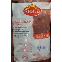 S.N. FOOD SEARA FROZEN HALAL CHICKEN LIVER (씨에라 냉동닭간) 1KG/1팩, 냉동제품 미개방상태에서 24시안으로 반품가능, 1KG