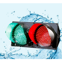 태양광 LED 신호등 면허 시험장 세차장 검문소 신호, 단일 300MM 녹색 화살표