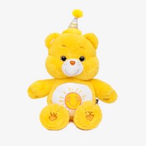 케어베어 생일 봉제인형 펀샤인베어, 생일 옐로우, 27cm