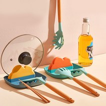 방구석닷컴 국자 냄비뚜껑거치대 조리도구받침대, 01.네이비