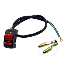 전기자전거 악세사리22mm 전기 3 단 모듈 핸들바 스위치 시프트 오토바이 추월 범용, 02 Overtaking switch, 한개옵션1