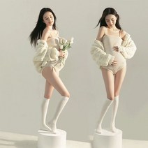 셀프 만삭촬영 원피스 커플룩 만삭사진 옷 주수원피스 드레스