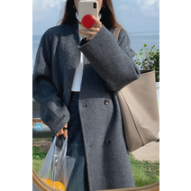 *프리오더20%할인+무료배송* 로슈 하객룩 코트 가을하객룩 어텀 핸드메이드코트 울코트 핸드메이드롱코트 아우터 롱코트 겨울코트 가을코트 (3color)