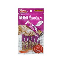 더캣츠 미니베로베로 5p 참치 x20개 고양이캔 고양이간식 고양이사료, 20개