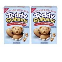 Nabisco 나비스코 테디 그레이엄 시나몬 쿠키 10oz 2팩 세트, 2개, 283g