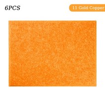 방음보드 흡음 차음 패드 TOUO-폴리에스터 방음 벽 패널 스튜디오 음향 흡수 6 개 어쿠스틱 트리트먼트, [01] Rectangle, [15] 11 Gold Copper, [03] 1.0cm Super Density